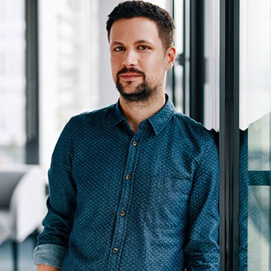 Portraitfoto von Julian Franz